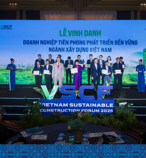 Top 17 Doanh nghiệp tiên phong phát triển bền vững ngành xây dựng Việt Nam